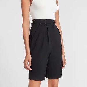 Express black Bermuda shorts
